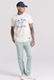 FUNKY BUDDHA-Ανδρικό t-shirt FUNKY BUDDHA FBM009-097-04 λευκό