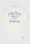 FUNKY BUDDHA-Ανδρικό t-shirt FUNKY BUDDHA FBM009-097-04 λευκό
