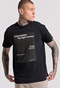 FUNKY BUDDHA-Ανδρικό t-shirt FUNKY BUDDHA FBM009-311-04 μαύρο 