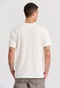 FUNKY BUDDHA-Ανδρικό t-shirt FUNKY BUDDHA FBM009-311-04 λεύκο