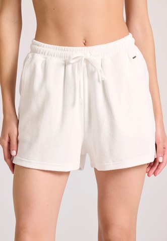 FUNKY BUDDHA-Γυναικείο σορτς FUNKY BUDDHA FBL009-103-03 λευκό 