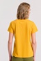 FUNKY BUDDHA-Γυναικείο t-shirt  FUNKY BUDDHA FBL009-103-04 κίτρινο