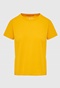 FUNKY BUDDHA-Γυναικείο t-shirt  FUNKY BUDDHA FBL009-103-04 κίτρινο