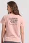 FUNKY BUDDHA-Γυναικείο t-shirt FUNKY BUDDHA  FBL009-124-04 ροζ