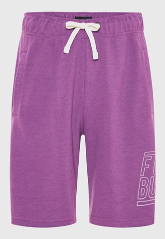 FUNKY BUDDHA-Ανδρική αθλητική βερμούδα FUNKY BUDDHA  FBM009-051-03 μοβ