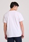 FUNKY BUDDHA-Ανδρικό t-shirt FUNKY BUDDHA FBM009-304-04 λευκό