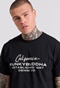 FUNKY BUDDHA-Aνδρικό T-shirt FUNKY BUDDHA FBM009-017-04 μαύρο