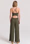 FUNKY BUDDHA-Γυναικεία ολόσωμη φόρμα FUNKY BUDDHA FBL009-101-12 χακί 