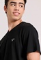 FUNKY BUDDHA-Ανδρικο t-shirt FUNKY BUDDHA FBM009-002-04 μαύρο