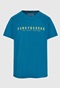 FUNKY BUDDHA-Ανδρικό t-shirt FUNKY BUDDHA FBM009-010-04 μπλε