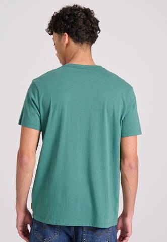 FUNKY BUDDHA-Ανδρικό t-shirt FUNKY BUDDHA FBM009-098-04 πράσινο