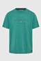 FUNKY BUDDHA-Ανδρικό t-shirt FUNKY BUDDHA FBM009-094-04 πράσινο