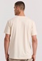 FUNKY BUDDHA-Ανδρικό t-shirt FUNKY BUDDHA FBM009-043-04 εκρού 