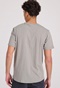 FUNKY BUDDHA-Ανδρικό t-shirt FUNKY BUDDHA FBM009-005-04 γκρι 
