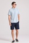 FUNKY BUDDHA-Ανδρική chino βερμούδα FUNKY BUDDHA FBM009-012-03 μπλε 