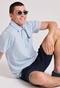 FUNKY BUDDHA-Ανδρική chino βερμούδα FUNKY BUDDHA FBM009-012-03 μπλε 