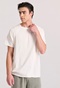 FUNKY BUDDHA-Ανδρικό t-shirt FUNKY BUDDHA FBM009-008-04 λευκό