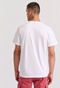 FUNKY BUDDHA-Ανδρικό t-shirt FUNKY BUDDHA λευκό 