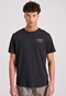 FUNKY BUDDHA-Ανδρικό t-shirt FUNKY BUDDHA FBM009-308-04 μαύρο 
