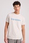 FUNKY BUDDHA-Ανδρικό t-shirt FUNKY BUDDHA FBM009-095-04 γκρι