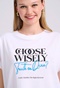 FUNKY BUDDHA-Γυναικείο t-shirt FUNKY BUDDHA FBL009-111-04 λευκό