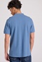 FUNKY BUDDHA-Ανδρική polo μπλούζα FUNKY BUDDHA FBM009-008-11 γαλάζια 