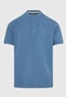 FUNKY BUDDHA-Ανδρική polo μπλούζα FUNKY BUDDHA FBM009-008-11 γαλάζια 