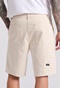 FUNKY BUDDHA-Ανδρική jean βερμούδα FUNKY BUDDHA FBM009-083-03 εκρού 