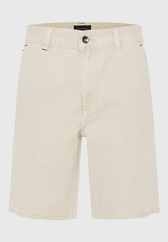 FUNKY BUDDHA-Ανδρική jean βερμούδα FUNKY BUDDHA FBM009-083-03 εκρού 
