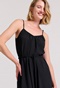 FUNKY BUDDHA-Γυναικείο maxi φόρεμα FUNKY BUDDHA FBL009-127-13 μαύρο