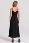 FUNKY BUDDHA-Γυναικείο maxi φόρεμα FUNKY BUDDHA FBL009-127-13 μαύρο