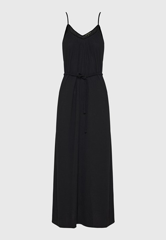 FUNKY BUDDHA-Γυναικείο maxi φόρεμα FUNKY BUDDHA FBL009-127-13 μαύρο