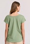 FUNKY BUDDHA-Γυναικείο t-shirt  FUNKY BUDDHA FBL009-105-04 πράσινο