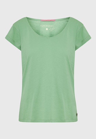 FUNKY BUDDHA-Γυναικείο t-shirt  FUNKY BUDDHA FBL009-105-04 πράσινο