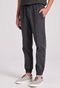 FUNKY BUDDHA-Ανδρικό chino παντελόνι FUNKY BUDDHA Garment dyed FBM009-013-02 γκρι