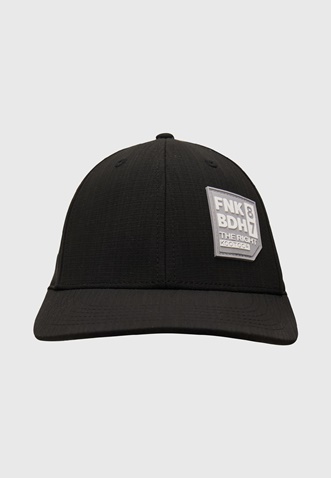 FUNKY BUDDHA-Ανδρικό καπέλο jockey FUNKY BUDDHA FBM009-075-10 μαύρο