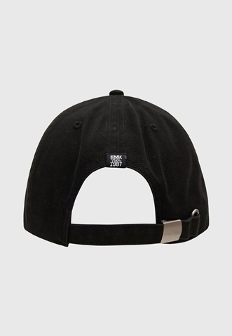 FUNKY BUDDHA-Ανδρικό καπέλο jockey FUNKY BUDDHA  FBM009-078-10 μαύρο 