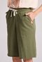 FUNKY BUDDHA-Γυναικεία βερμούδα FUNKY BUDDHA FBL009-107-03 χακί