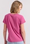 FUNKY BUDDHA-Γυναικείο t-shirt FUNKY BUDDHA FBL009-103-04 ροζ 