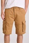 FUNKY BUDDHA-Ανδρική cargo βερμούδα FUNKY BUDDHA FBM009-031-03 καφέ 