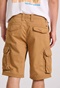 FUNKY BUDDHA-Ανδρική cargo βερμούδα FUNKY BUDDHA FBM009-031-03 καφέ 