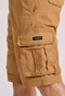 FUNKY BUDDHA-Ανδρική cargo βερμούδα FUNKY BUDDHA FBM009-031-03 καφέ 