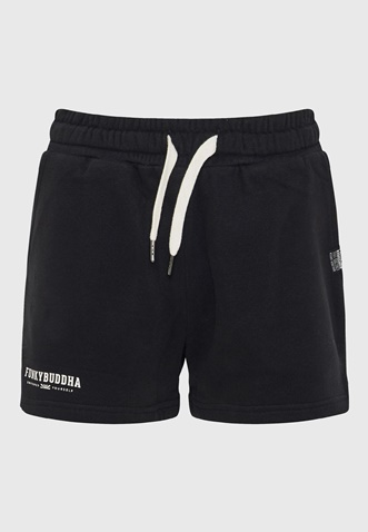 FUNKY BUDDHA-Γυναικείο σορτς FUNKY BUDDHA FBL009-106-03 μαύρο