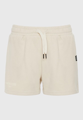 FUNKY BUDDHA-Γυναικείο σορτς FUNKY BUDDHA FBL009-106-03 εκρού 