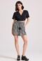 FUNKY BUDDHA-Γυναικείο σορτς FUNKY BUDDHA FBL009-108-03 εμπριμέ 