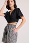 FUNKY BUDDHA-Γυναικείο σορτς FUNKY BUDDHA FBL009-108-03 εμπριμέ 