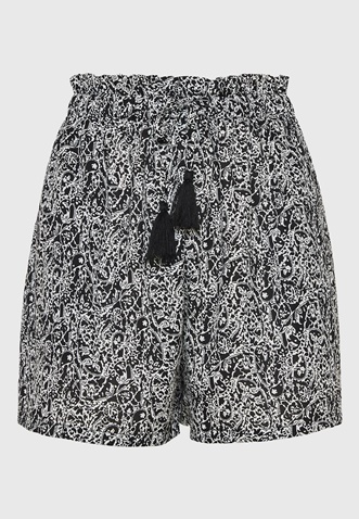 FUNKY BUDDHA-Γυναικείο σορτς FUNKY BUDDHA FBL009-108-03 εμπριμέ 