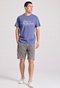 FUNKY BUDDHA-Aνδρκό T-shirt FUNKY BUDDHA FBM009-017-04 μοβ