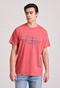 FUNKY BUDDHA-Ανδρικό t-shirt FUNKY BUDDHA FBM009-017-04 κόκκινη