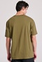 FUNKY BUDDHA-Ανδρικό t-shirt FUNKY BUDDHA FBM009-099-04 λαδί 